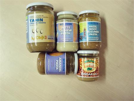 Notenpasta / pindakaas / tahin