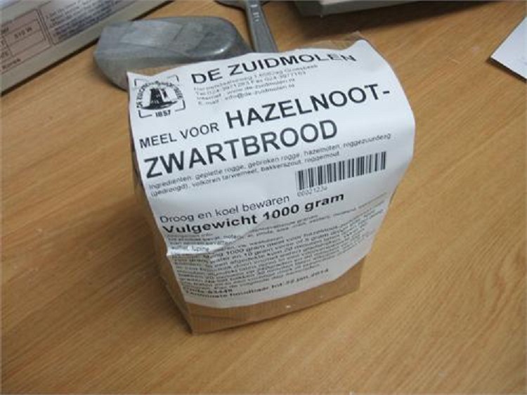 Meel voor Hazelnoot schwarzbrot